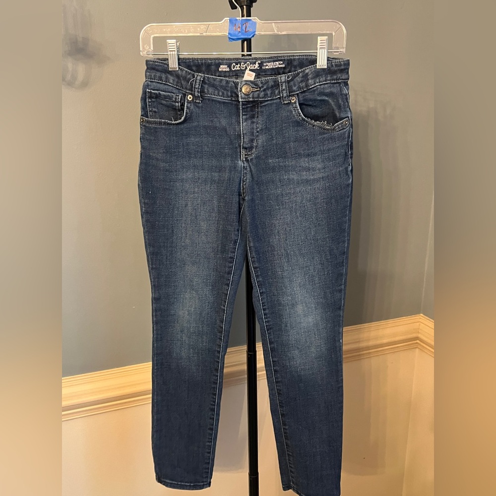 Cat & Jack Kids Dark Blue Jeans boys‎ stretch